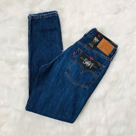 Levi’s 501 Skinny High Waist Distressed Jeans - Picture 4 of 10